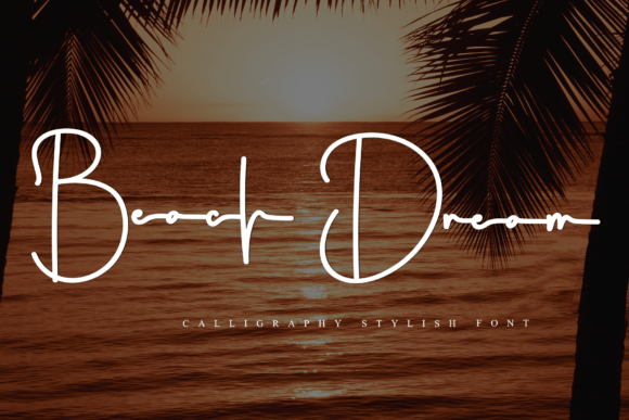 Beach Dream: A Soft, Versatile Script Font for Handmade Labels and Shop Branding