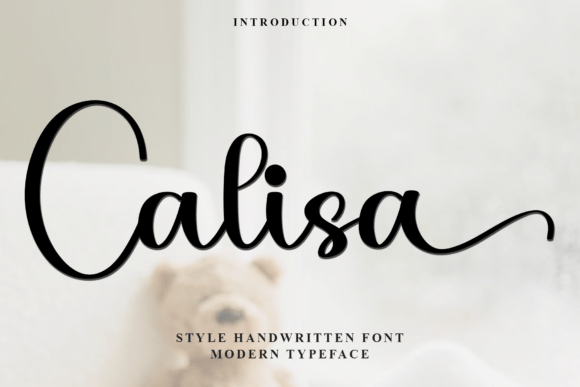 Calisa: A Sweet and Friendly Script Font for Versatile Branding