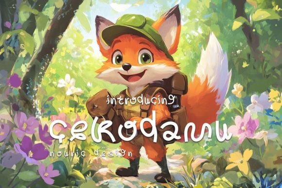 Cekodamu: A Bold Playful Script Font for Modern Branding Projects