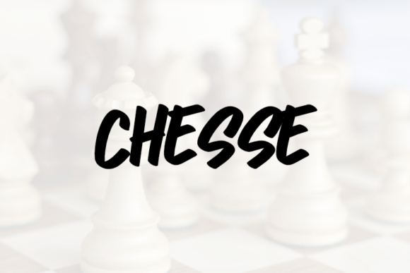 Chesse: A Handwritten Script Font for Creative Branding