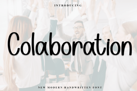 Colaboration: A Festive Typeface for Holiday Campaigns and Brand Content