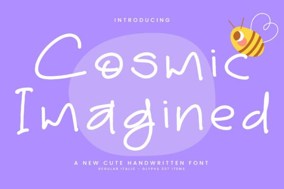 Cosmicimagined Regular: A Marketer’s Secret for Playful Yet Premium Campaign Typography