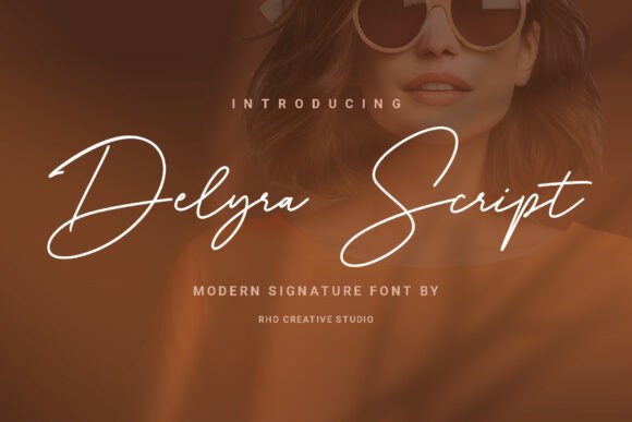 Delyra Script: A Modern Signature Font for Editorial Design
