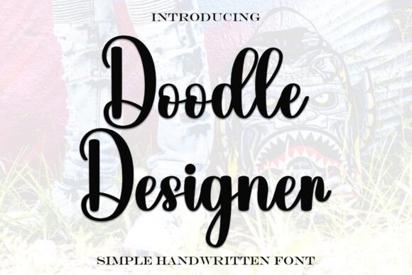 Doodle Designer: A Sweet Script Font for Web Design and Digital Branding