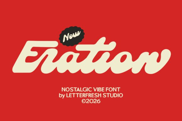 Eration Script: A Handwritten Font for Bold Digital Branding