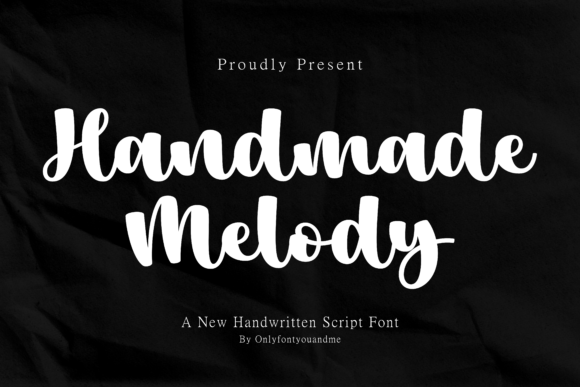 Handmade Melody: The Script Font That Gives Small Brands a Warm, Personal Touch