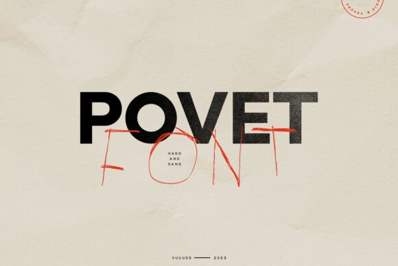 How Povet Elevates Editorial Design with Bold Contrast and Stylish Versatility