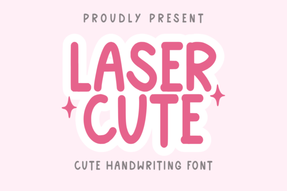 Laser Cute: A Whimsical Handwriting Font for Romantic Web Designs