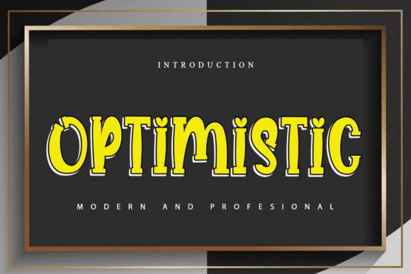 Optimistic: A Trendy Handwritten Font for Elegant Web Design