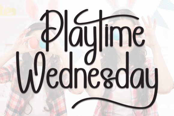 Playtime Wednesday: A Stylish Handwritten Script Font for Modern Editorial Design