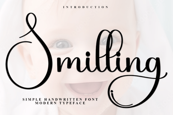 Smilling: A Casual Creative Font for Warm Brand Identities