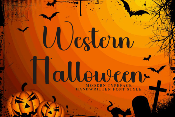 Western Halloween: A Script Handwritten Font for Scroll-Stopping Digital Campaigns