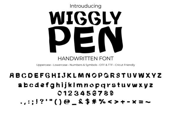 Wiggly Pen: A Bold Handwritten Font for Scroll-Stopping Marketing Design